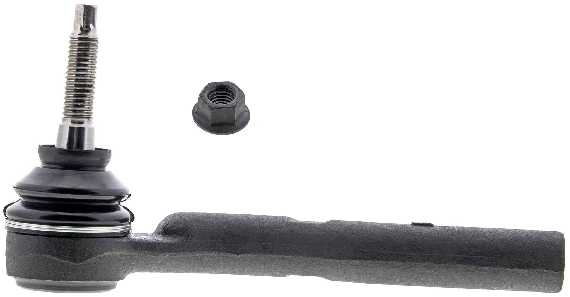 Front View of Front Right Steering Tie Rod End MEVOTECH MES3585