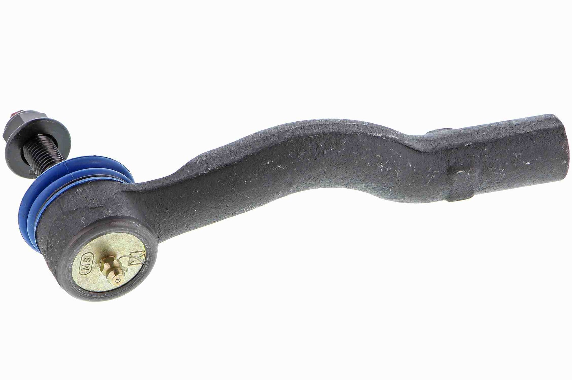 Back View of Front Left Steering Tie Rod End MEVOTECH MES3694