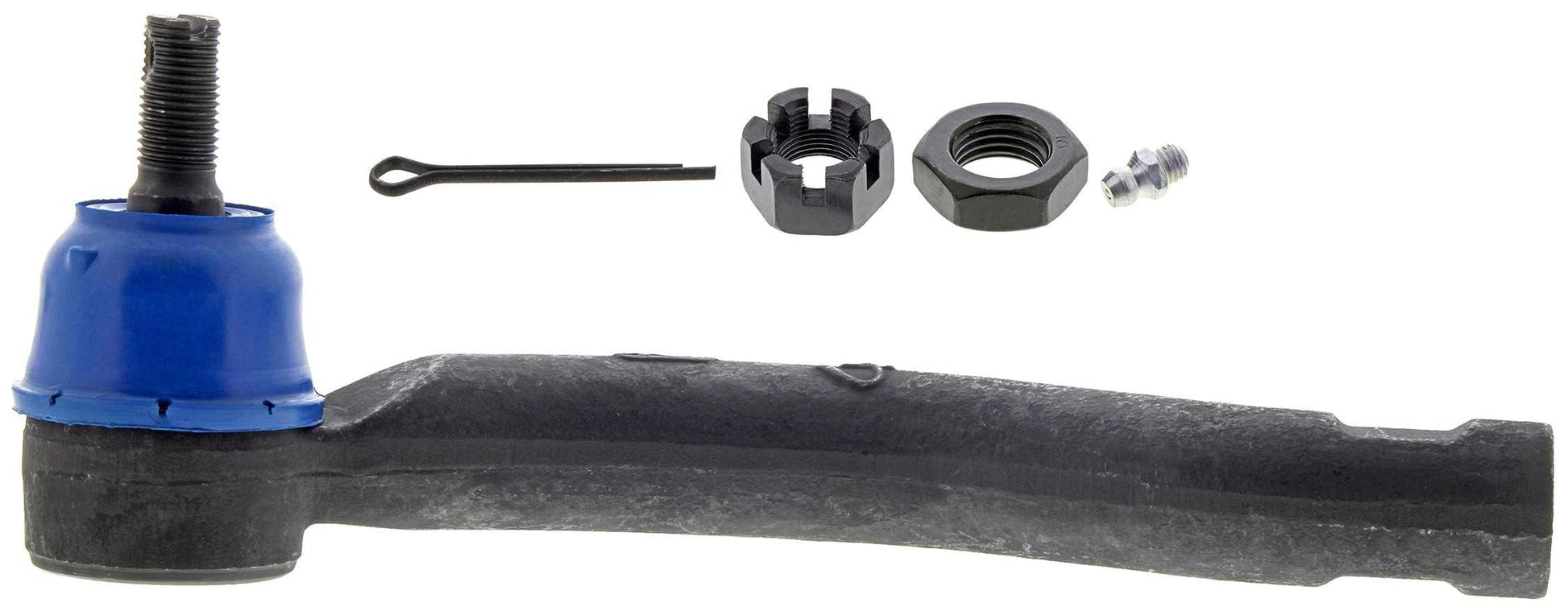 Front View of Front Left Steering Tie Rod End MEVOTECH MES800054