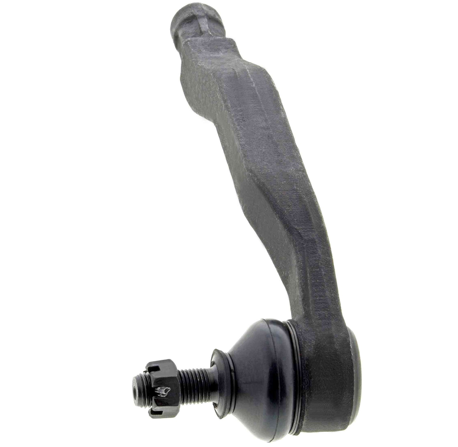 Side View of Front Left Steering Tie Rod End MEVOTECH MES80680