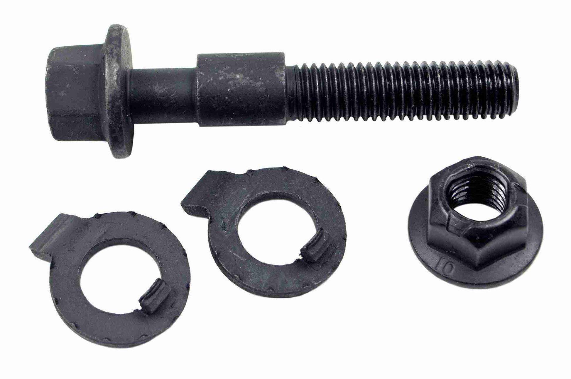 Front View of Rear Upper Alignment Cam Bolt Kit MEVOTECH MK100009