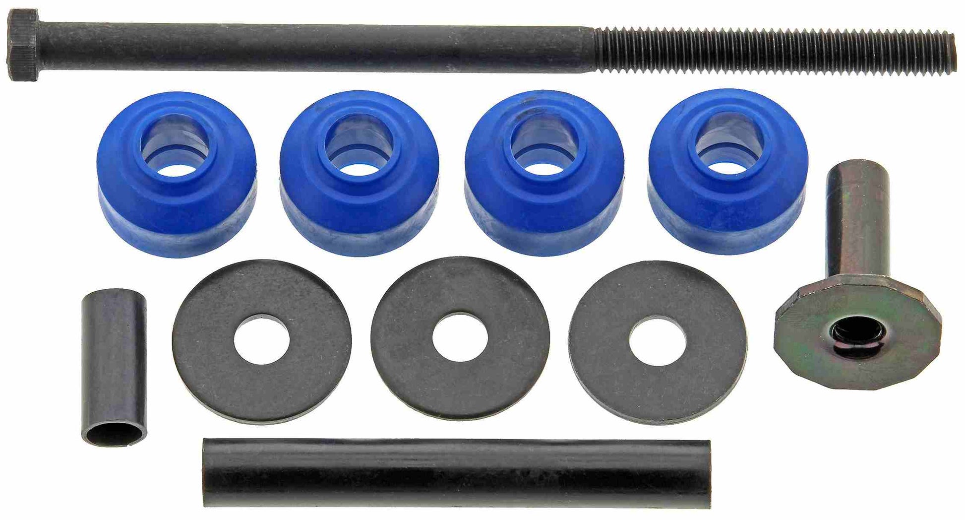 Front View of Front Suspension Stabilizer Bar Link Kit MEVOTECH MK700538