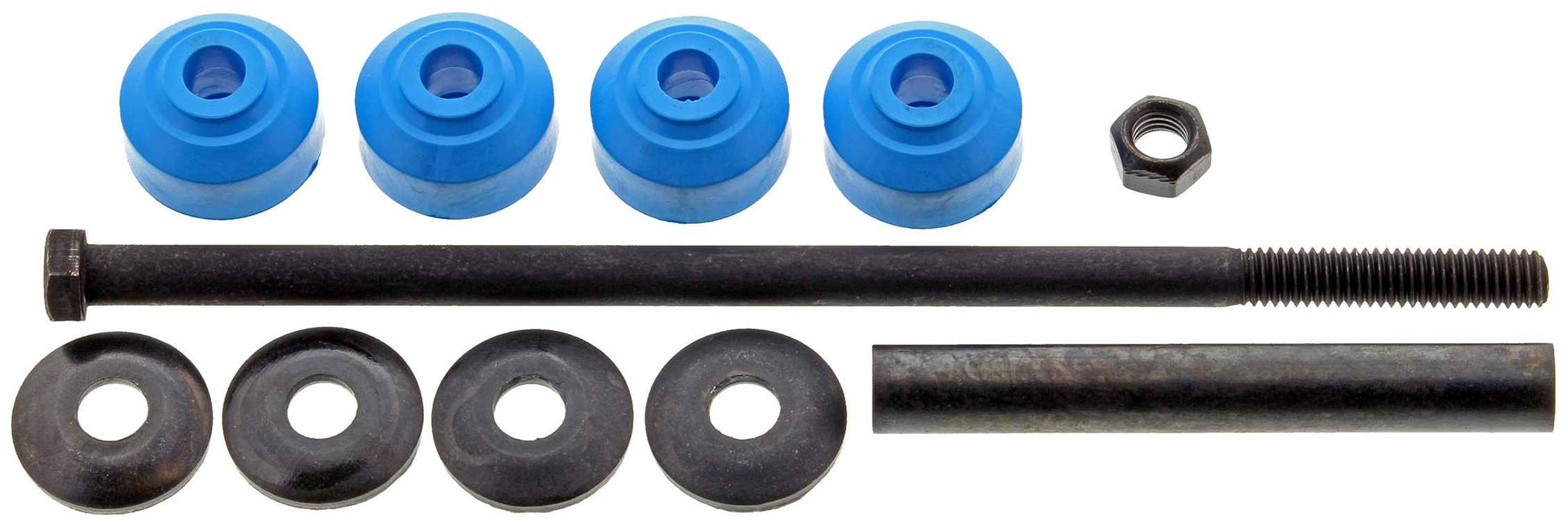 Front View of Rear Suspension Stabilizer Bar Link Kit MEVOTECH MK80033