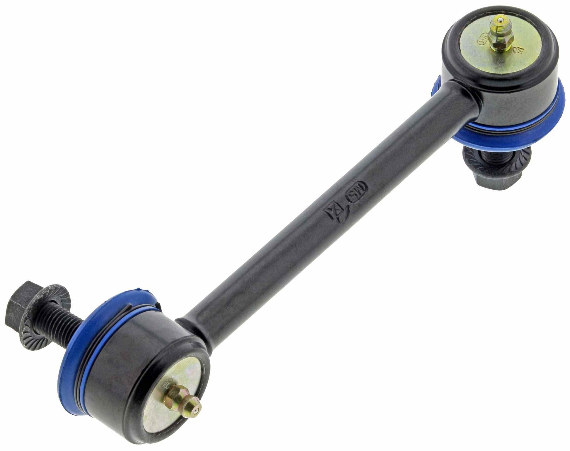 Back View of Rear Left Suspension Stabilizer Bar Link Kit MEVOTECH MK80251