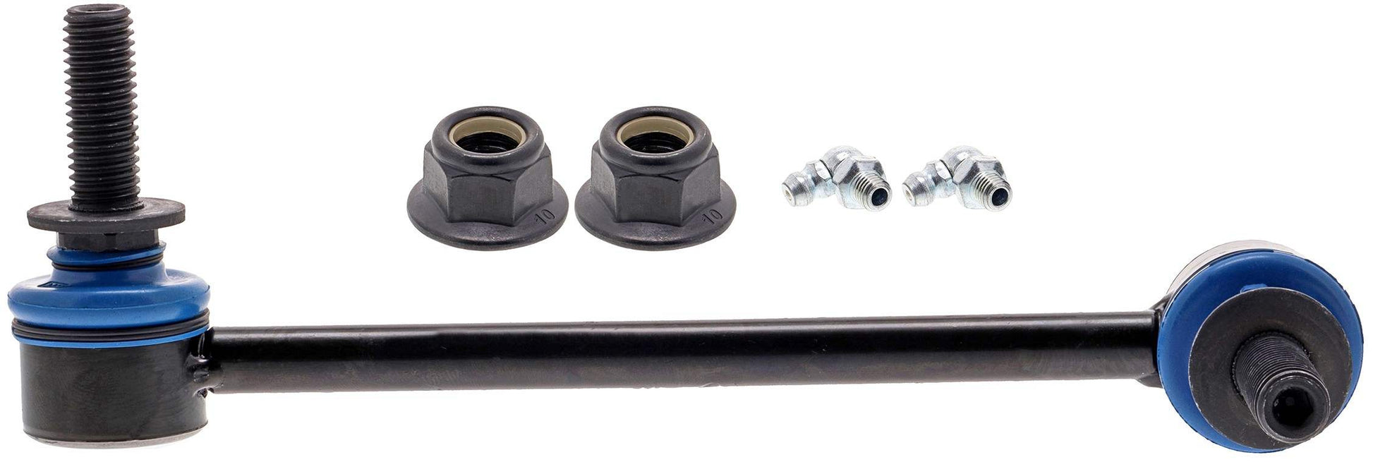 Front View of Front Right Suspension Stabilizer Bar Link Kit MEVOTECH MK80262