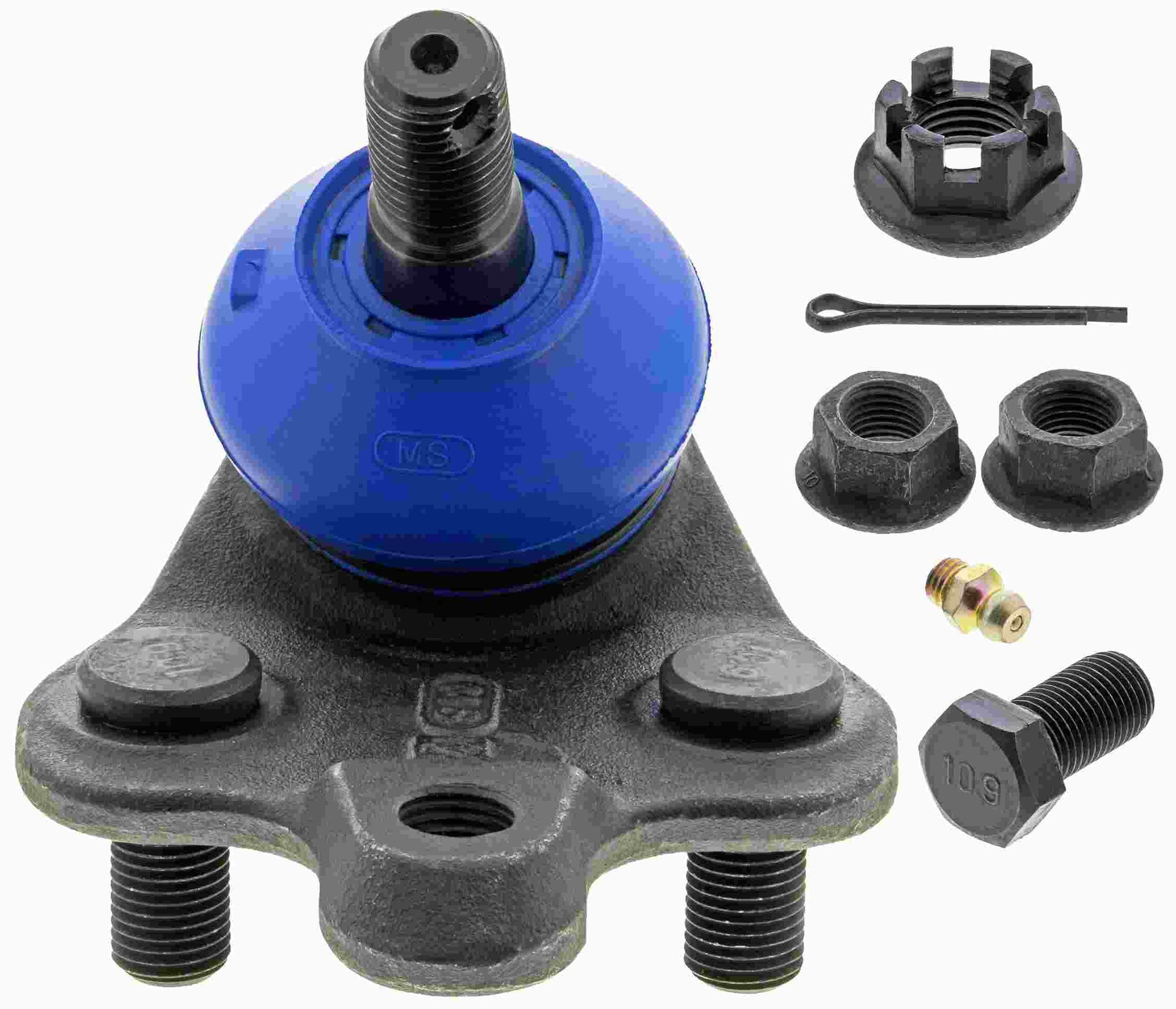 Front View of Front Suspension Ball Joint MEVOTECH MK80301