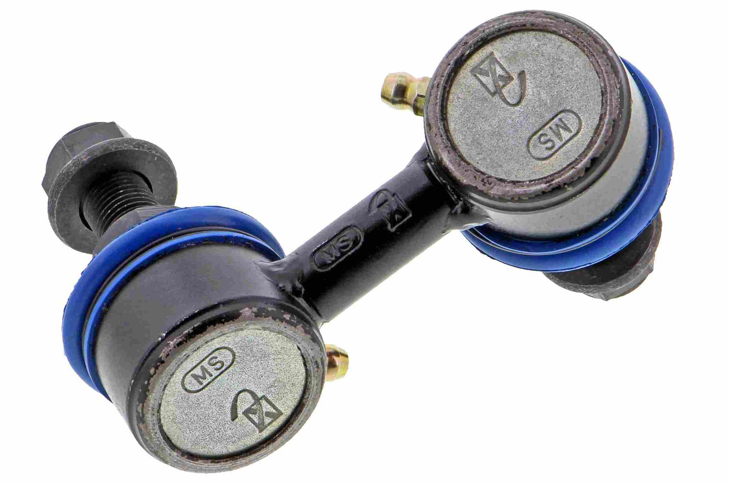 Back View of Front Left Suspension Stabilizer Bar Link Kit MEVOTECH MK80470