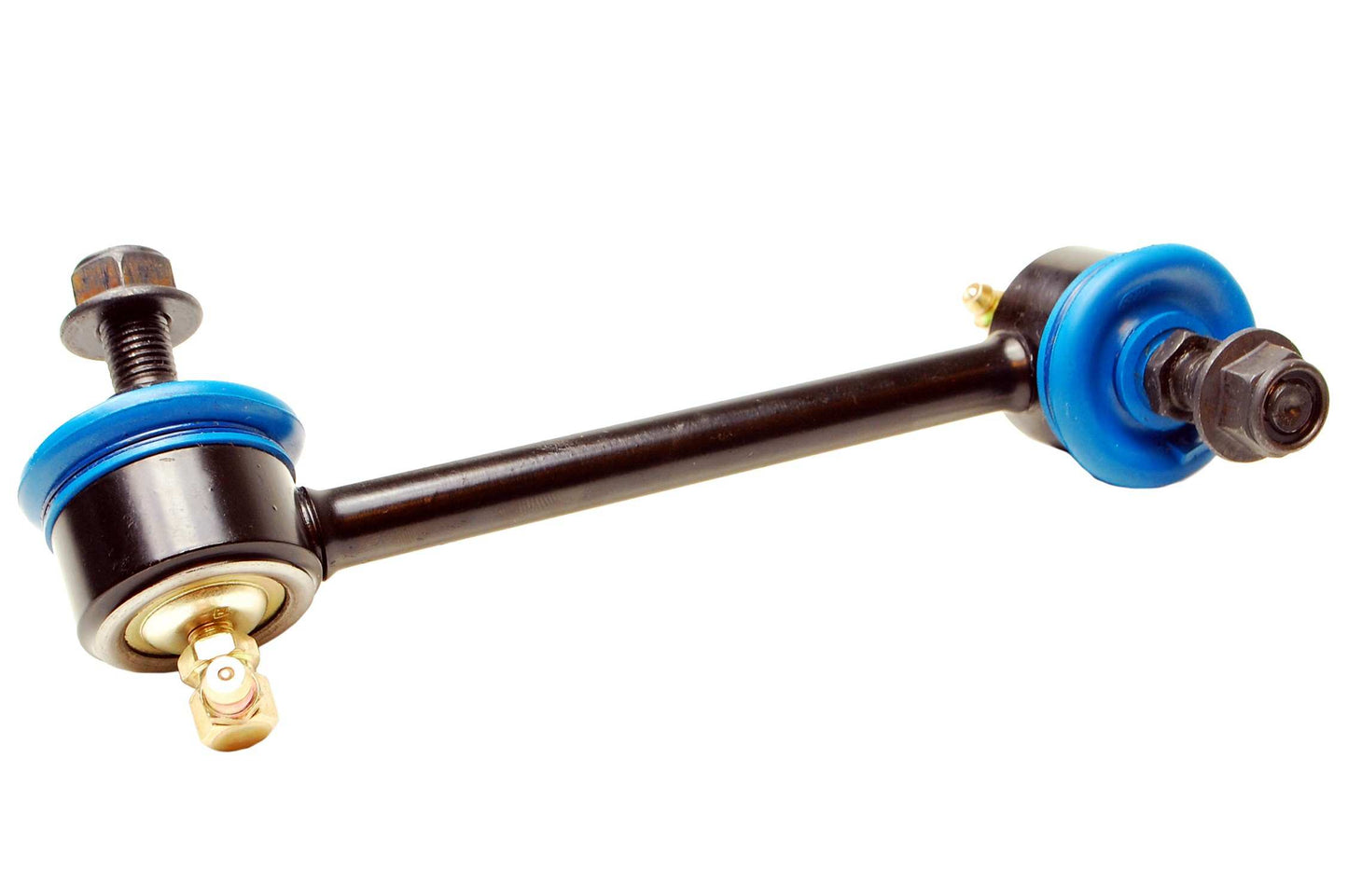 Front View of Front Left Suspension Stabilizer Bar Link Kit MEVOTECH MK80582