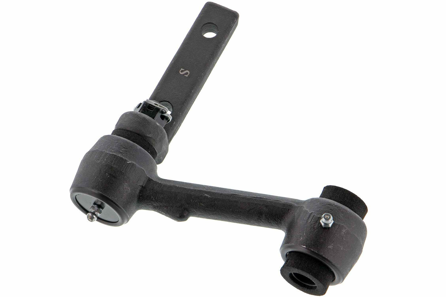 Back View of Front Steering Idler Arm MEVOTECH MK8158