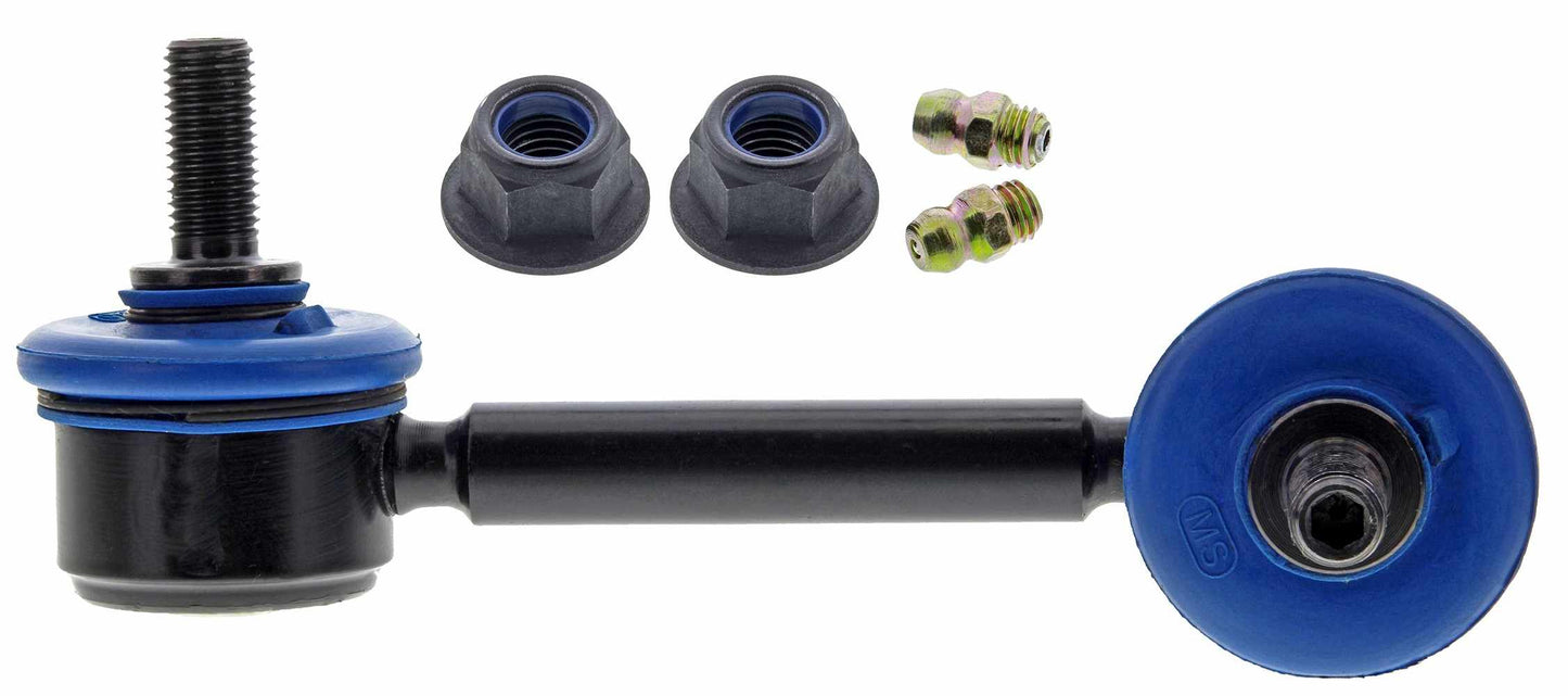 Front View of Rear Left Suspension Stabilizer Bar Link Kit MEVOTECH MK90343