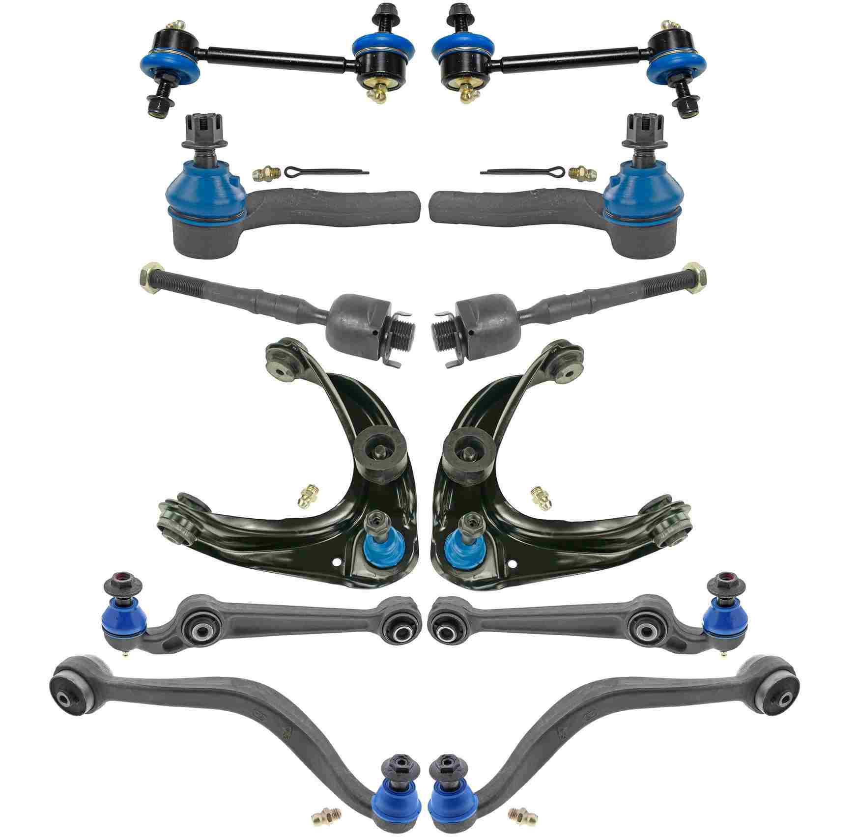 Kit View of Front Suspension Kit MEVOTECH MKIT10003