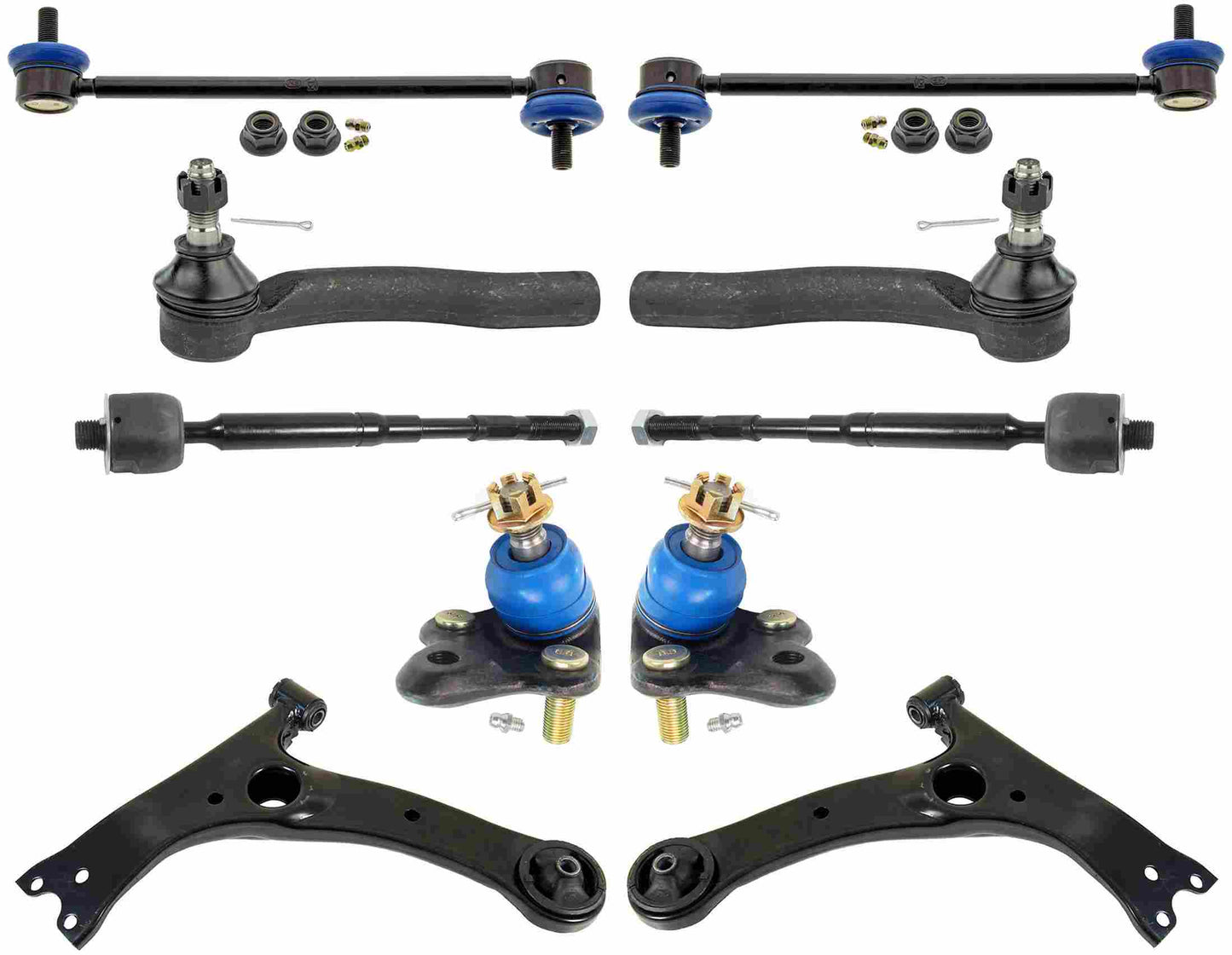 Kit View of Front Suspension Kit MEVOTECH MKIT10013