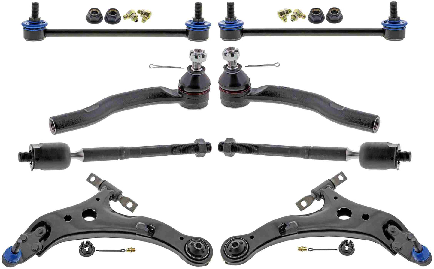 Kit View of Front Suspension Kit MEVOTECH MKIT10015