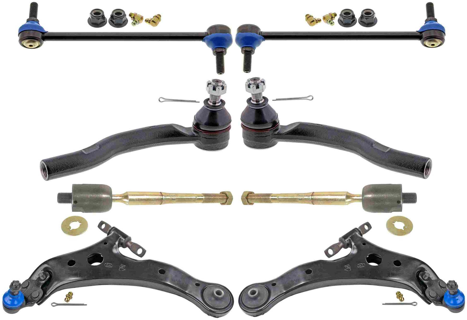 Kit View of Front Suspension Kit MEVOTECH MKIT10023