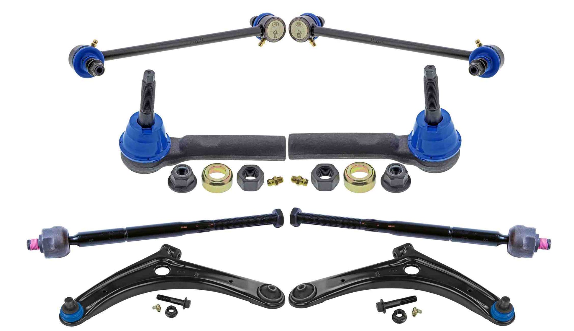 Kit View of Front Suspension Kit MEVOTECH MKIT10042