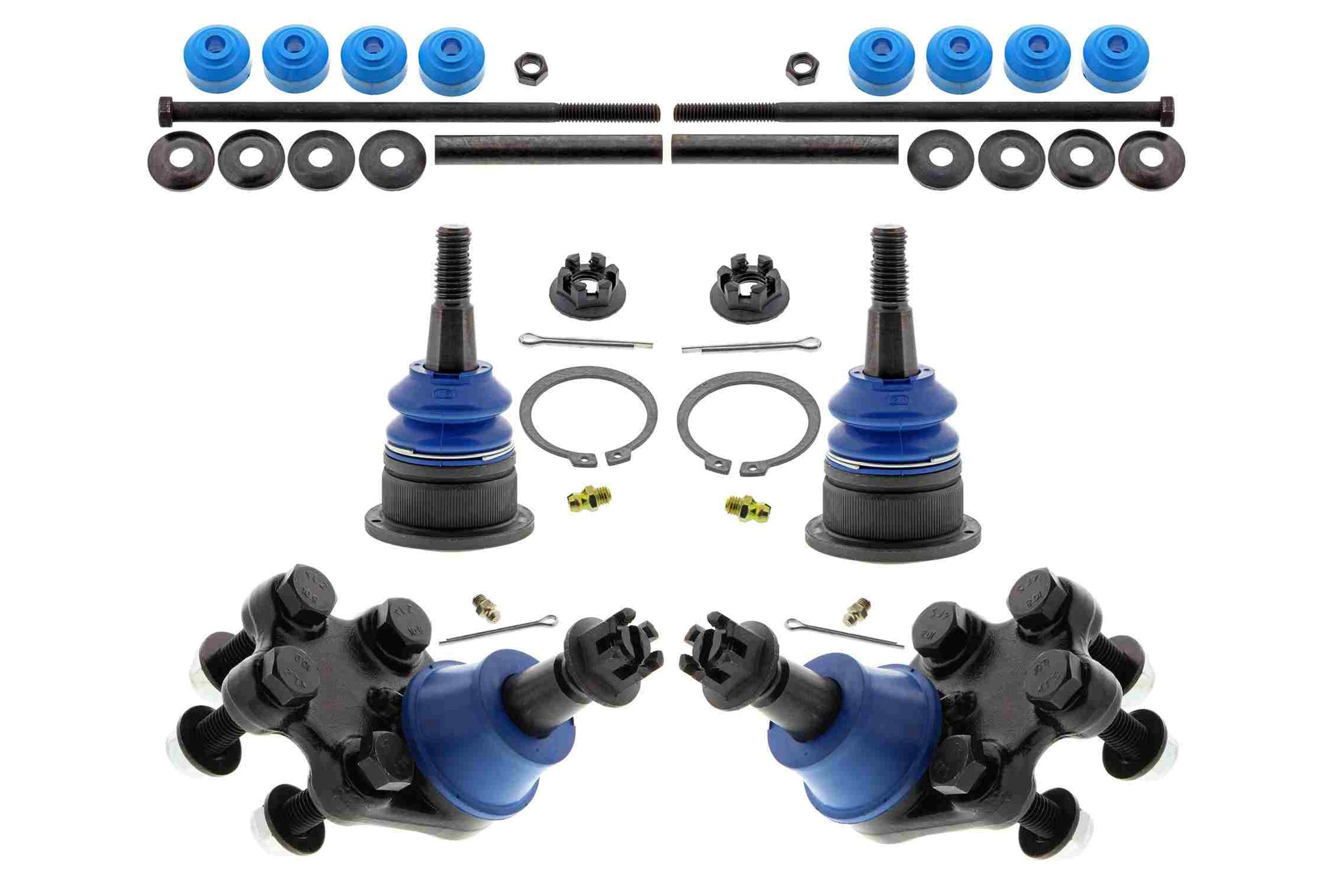 Kit View of Front Suspension Kit MEVOTECH MKIT10082