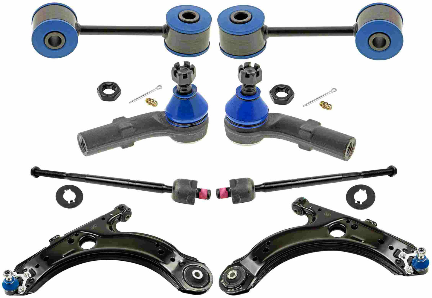 Kit View of Front Suspension Kit MEVOTECH MKIT10103