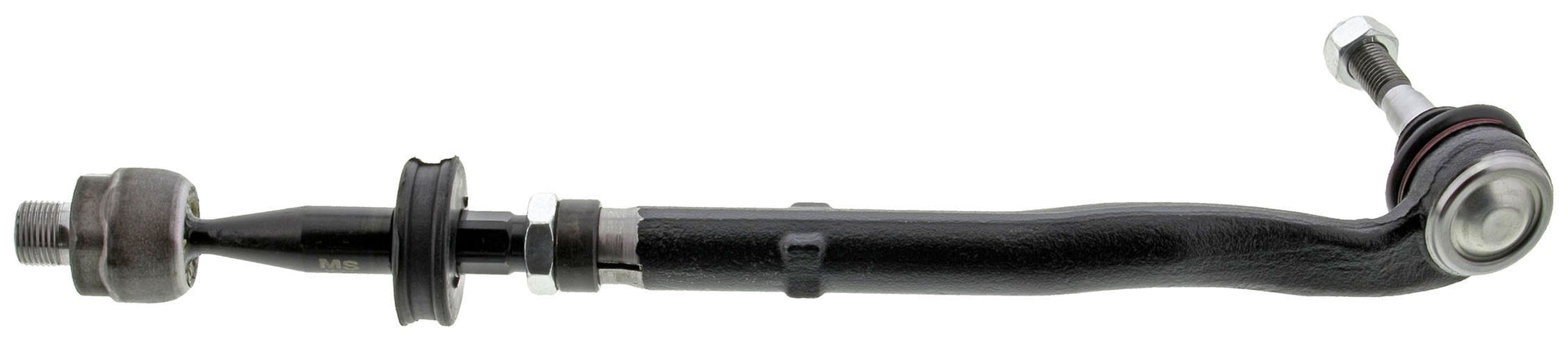 Back View of Front Left Steering Tie Rod End Assembly MEVOTECH MS10609