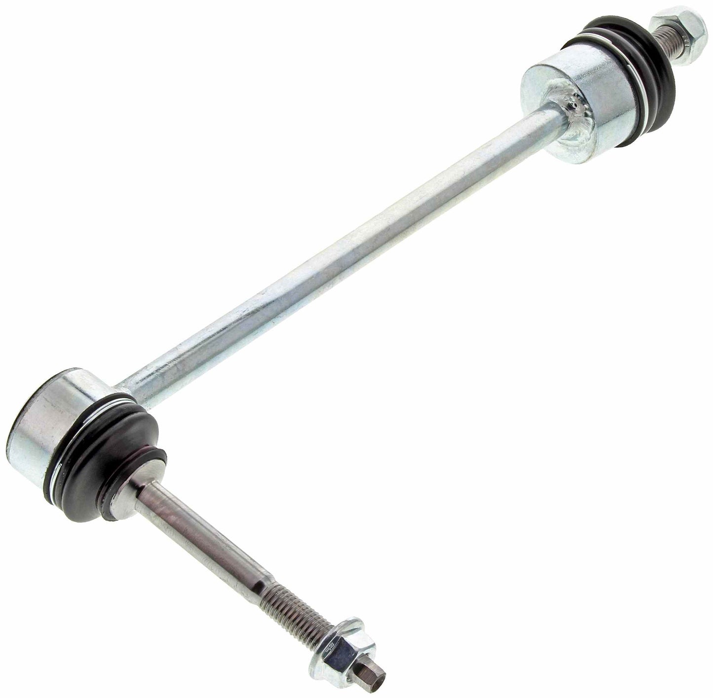 Side View of Front Left Suspension Stabilizer Bar Link Kit MEVOTECH MS108245