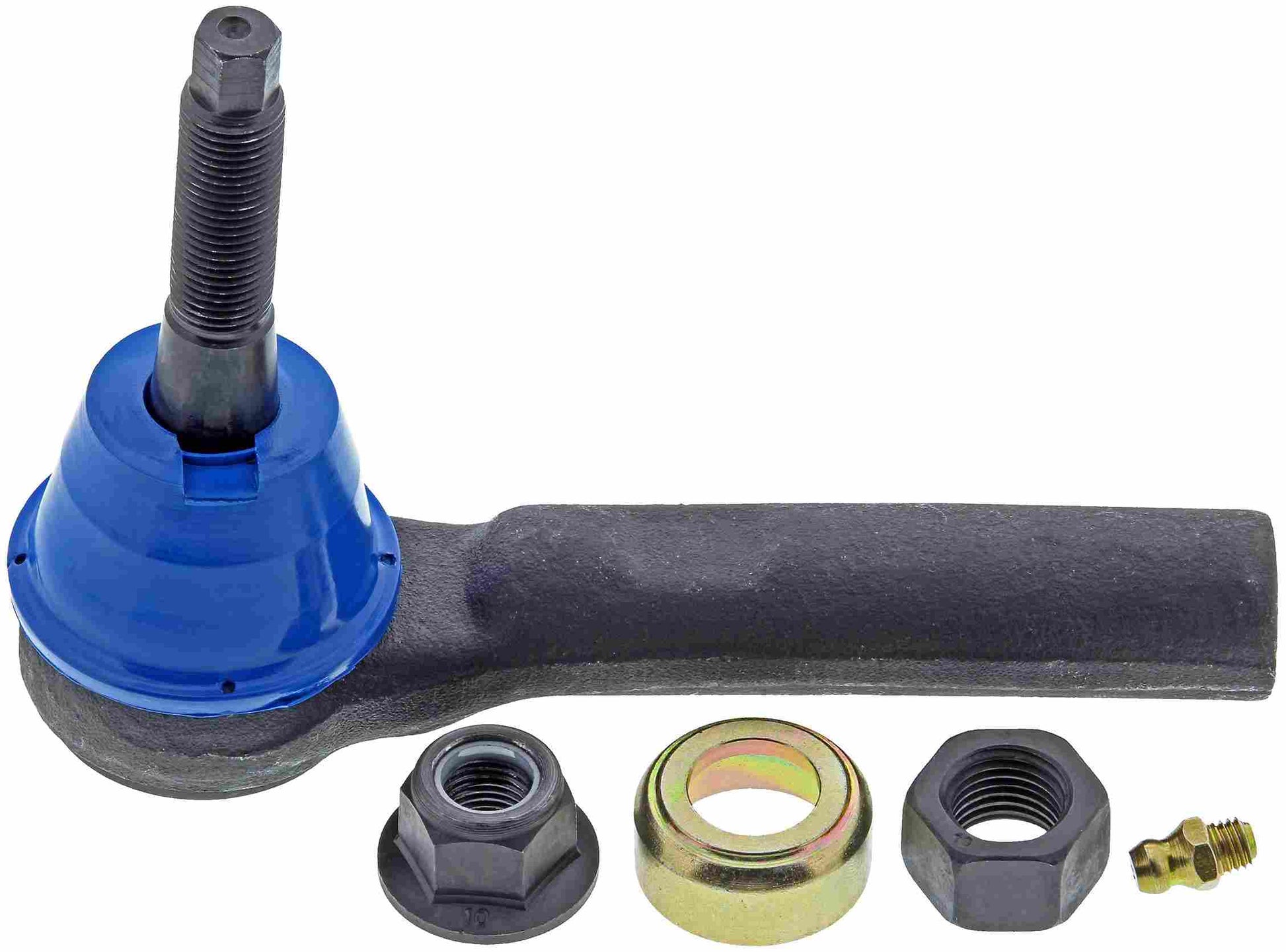 Front View of Front Steering Tie Rod End MEVOTECH MS25610