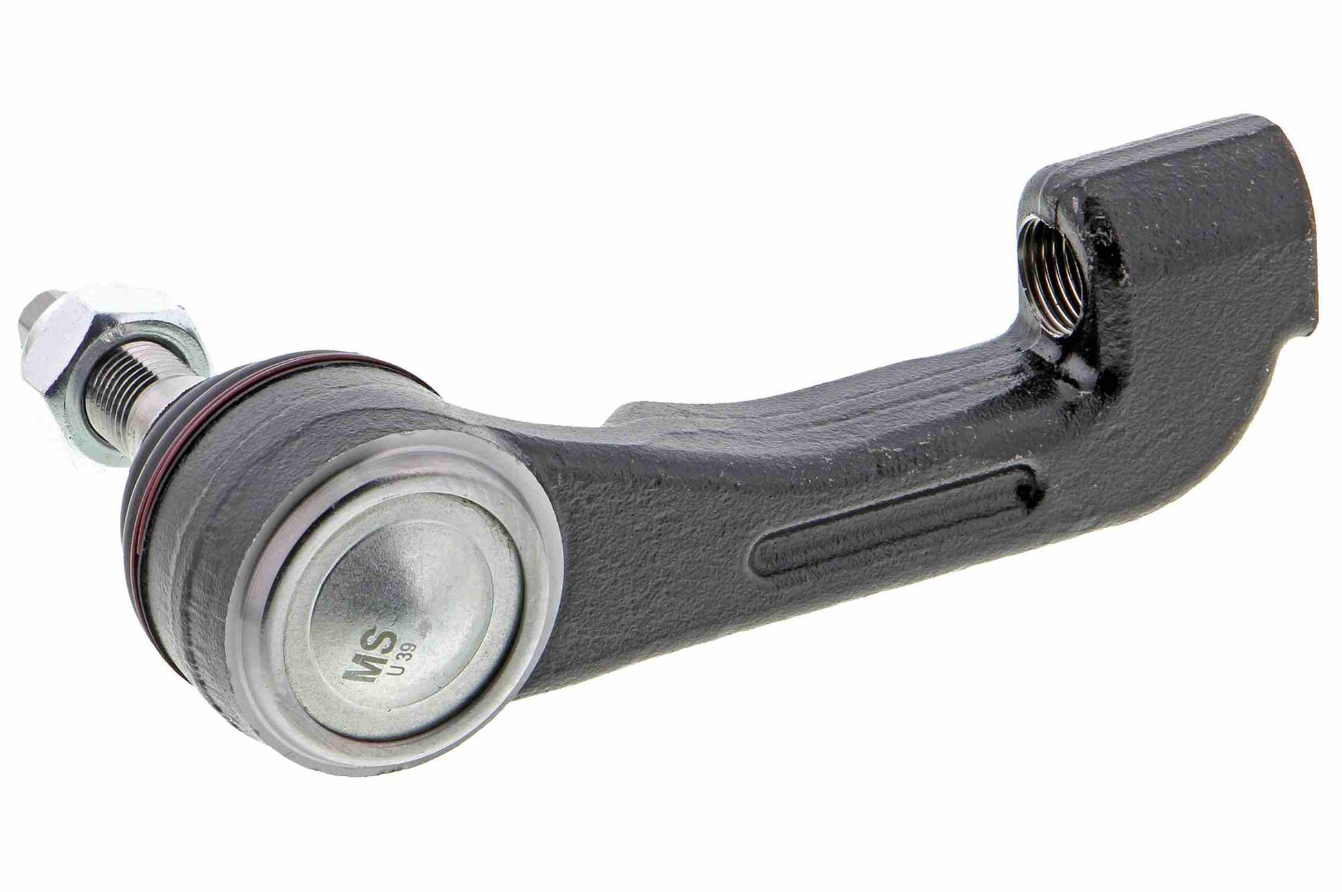 Back View of Front Left Steering Tie Rod End MEVOTECH MS25616