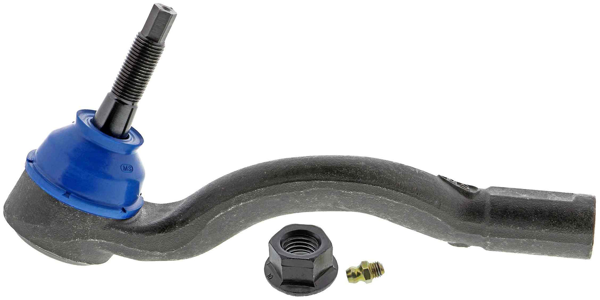 Front View of Front Left Steering Tie Rod End MEVOTECH MS25650