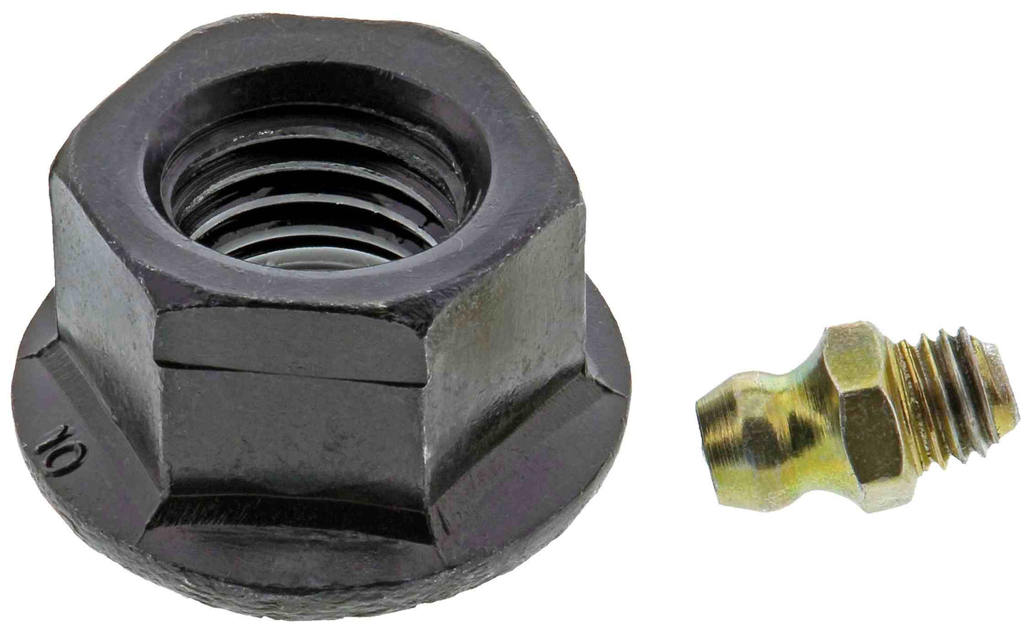 Hardware View of Front Left Steering Tie Rod End MEVOTECH MS25650