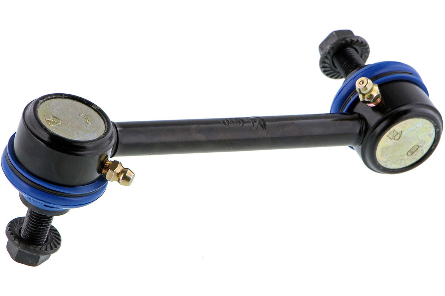 Back View of Rear Left Suspension Stabilizer Bar Link Kit MEVOTECH MS258116