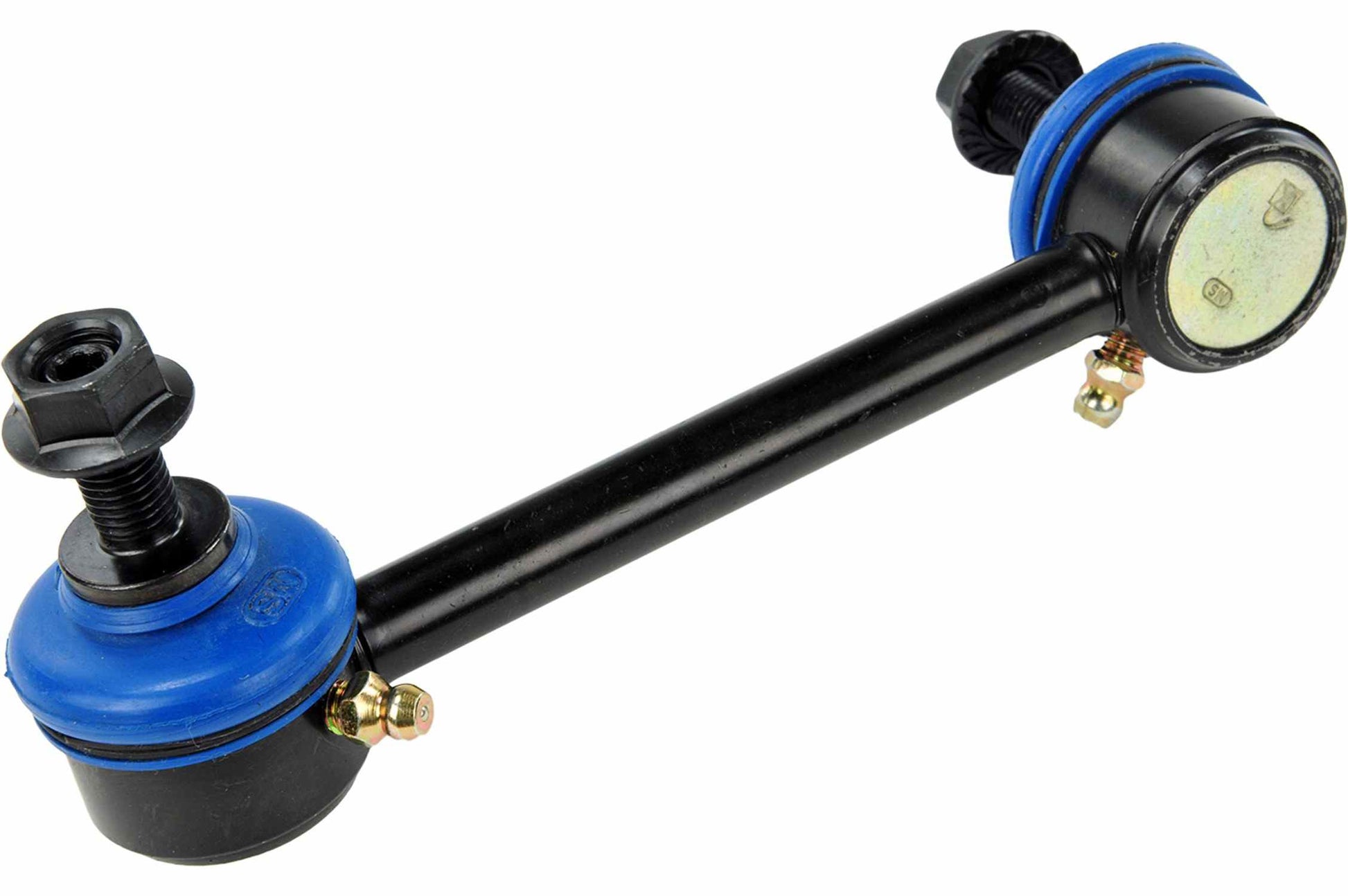 Front View of Rear Right Suspension Stabilizer Bar Link Kit MEVOTECH MS258117