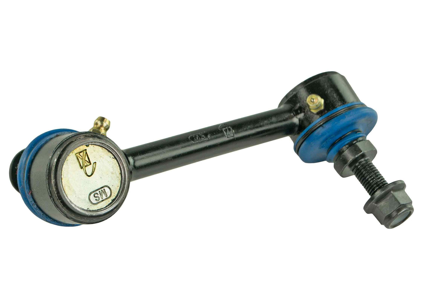 Back View of Rear Left Suspension Stabilizer Bar Link Kit MEVOTECH MS258130