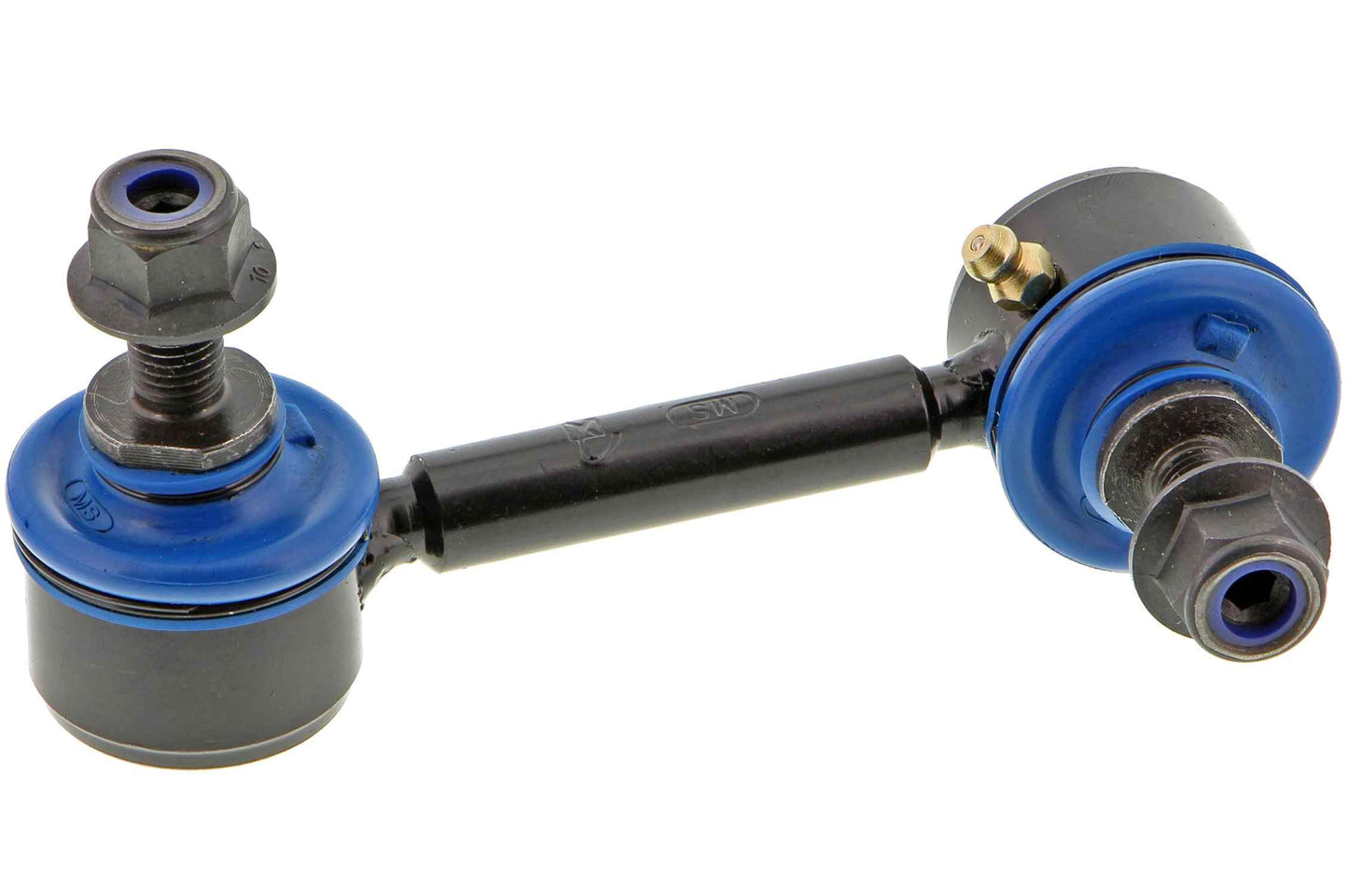 Front View of Rear Left Suspension Stabilizer Bar Link Kit MEVOTECH MS258133