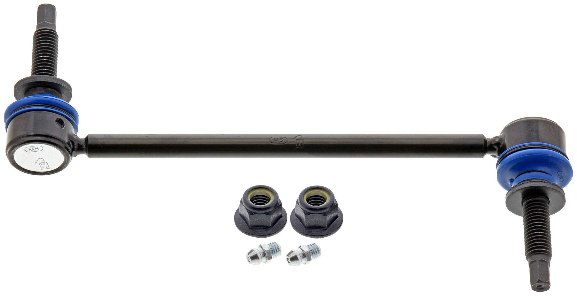 Front View of Front Suspension Stabilizer Bar Link Kit MEVOTECH MS25868