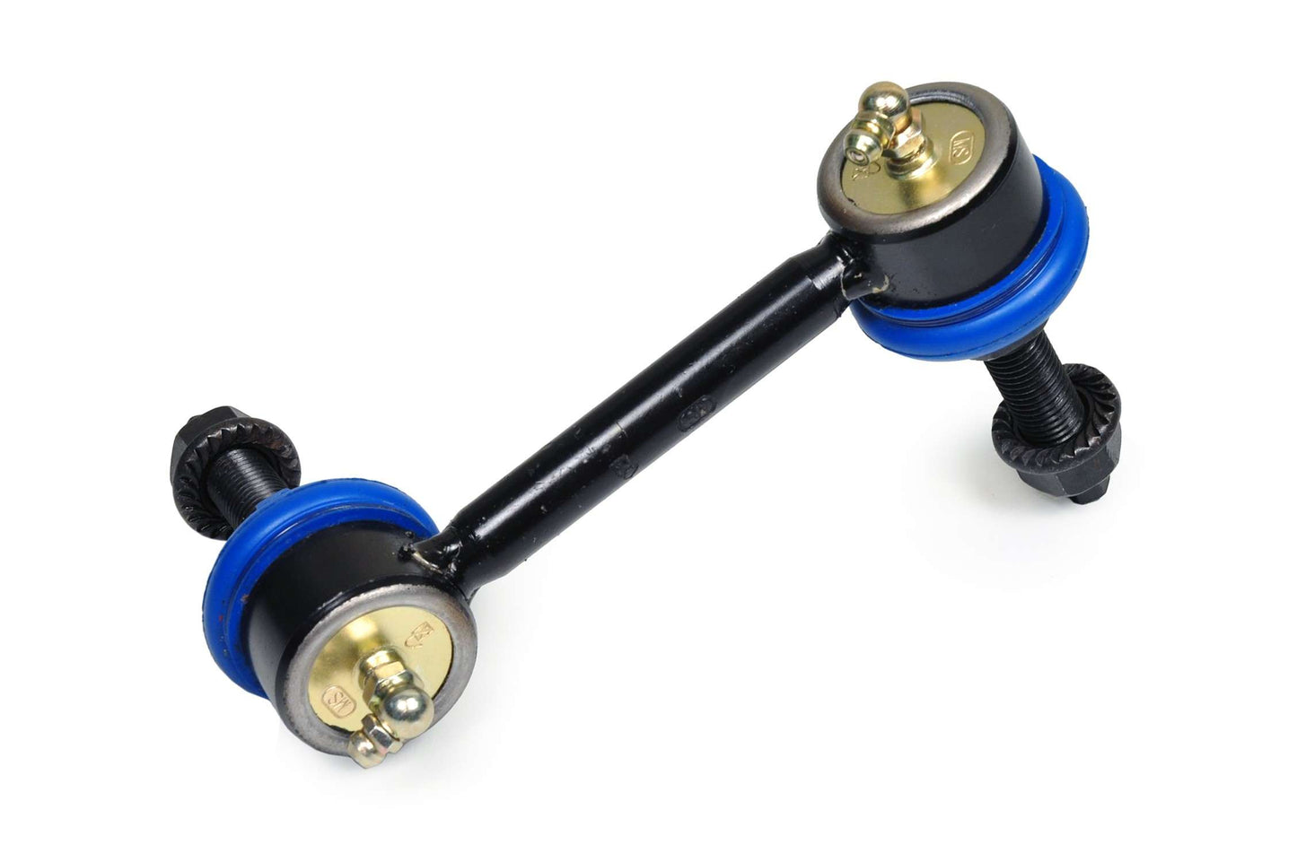 Back View of Front Left Suspension Stabilizer Bar Link Kit MEVOTECH MS25889