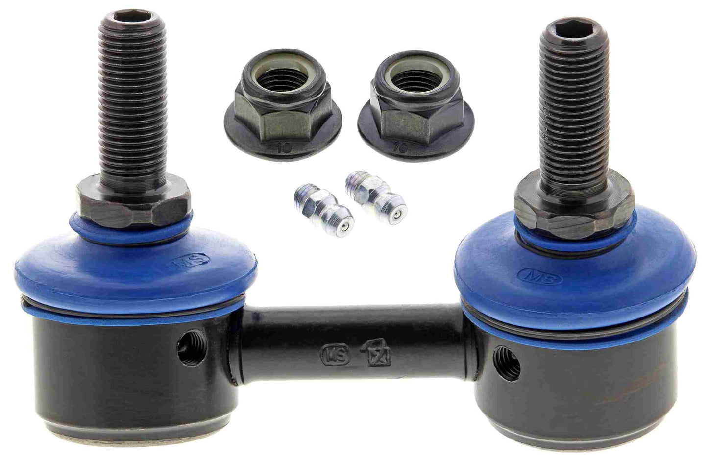 Front View of Rear Left Suspension Stabilizer Bar Link Kit MEVOTECH MS308163