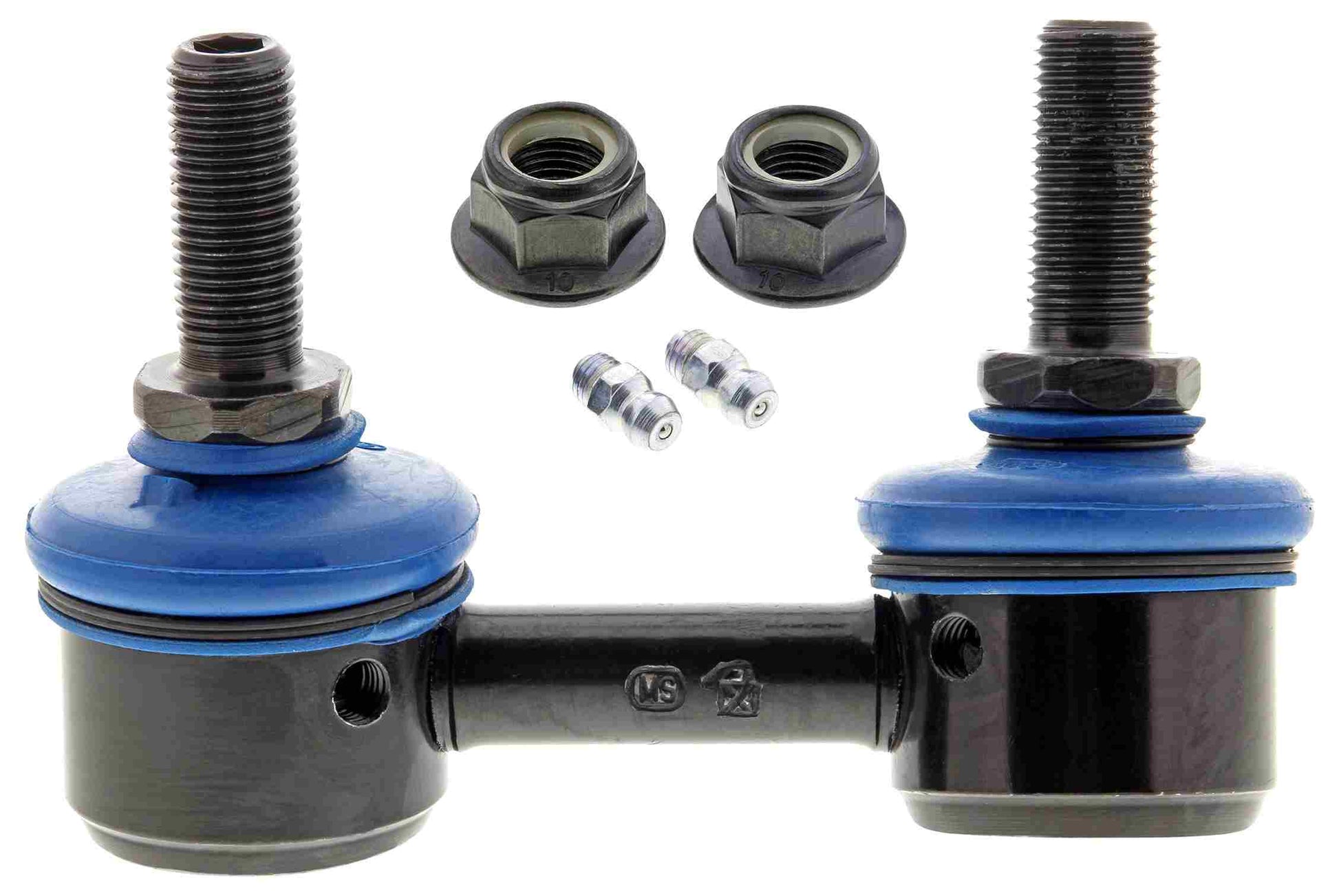 Front View of Rear Right Suspension Stabilizer Bar Link Kit MEVOTECH MS308164