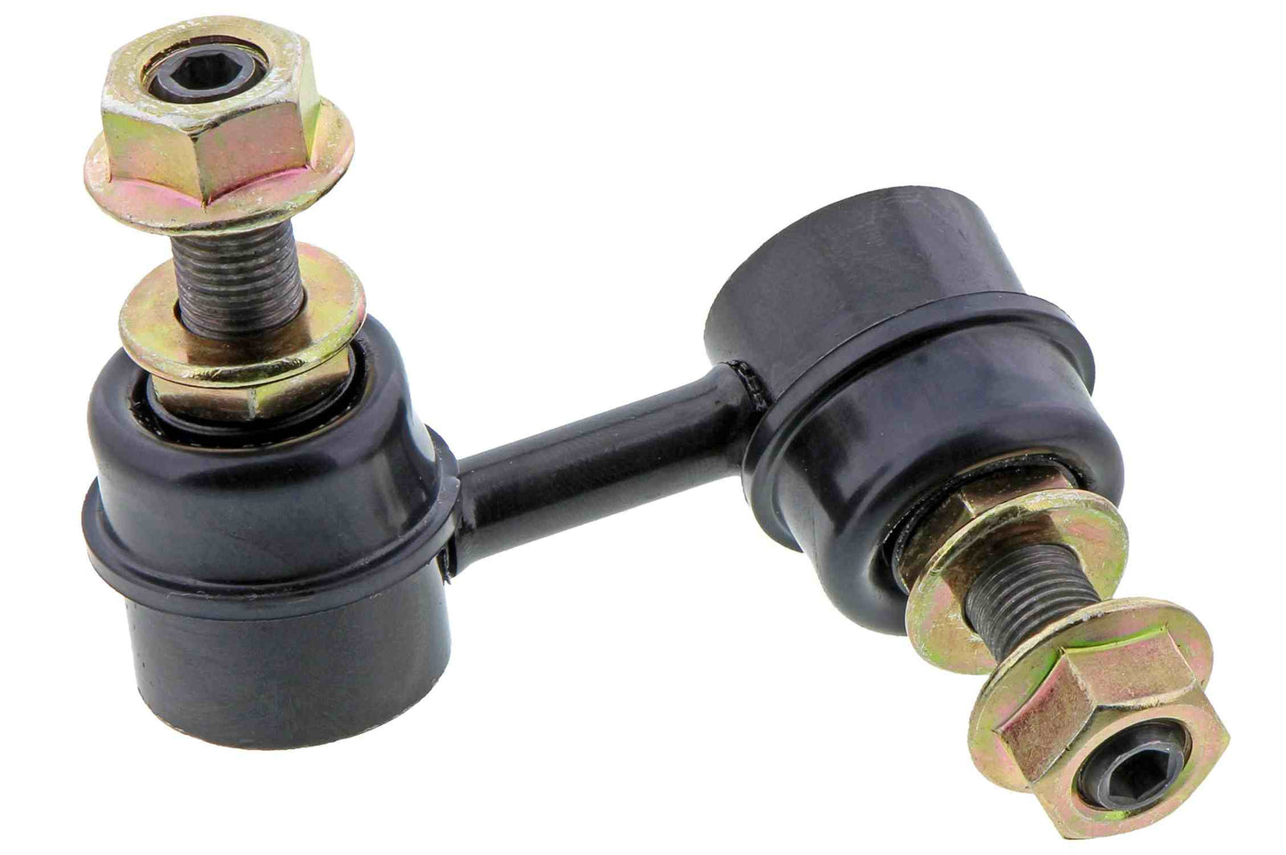 Front View of Rear Left Suspension Stabilizer Bar Link Kit MEVOTECH MS30843