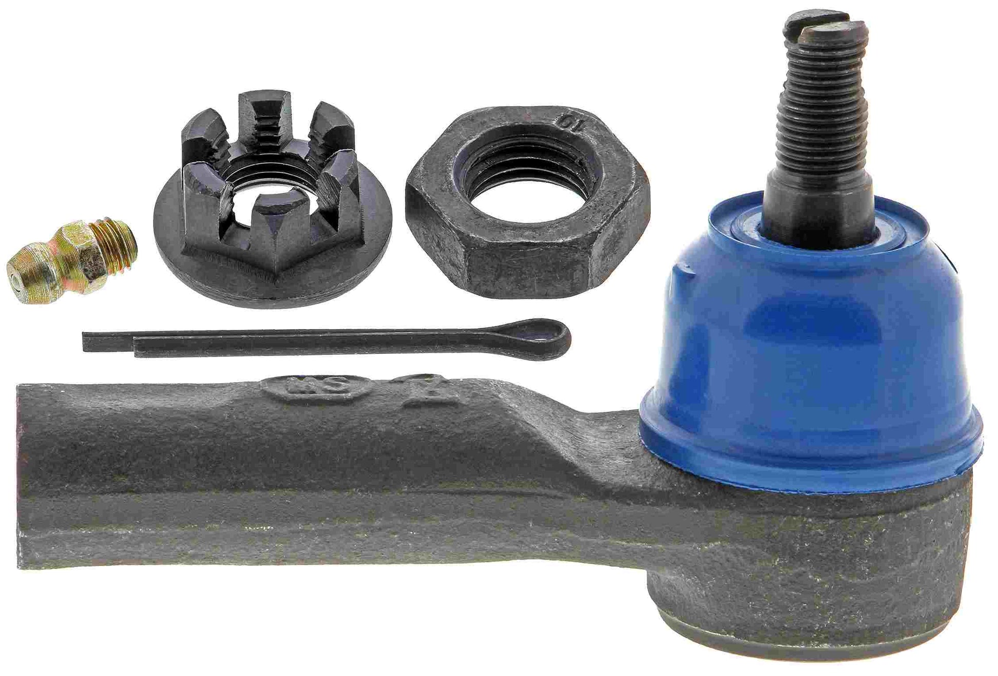 Front View of Front Steering Tie Rod End MEVOTECH MS40615