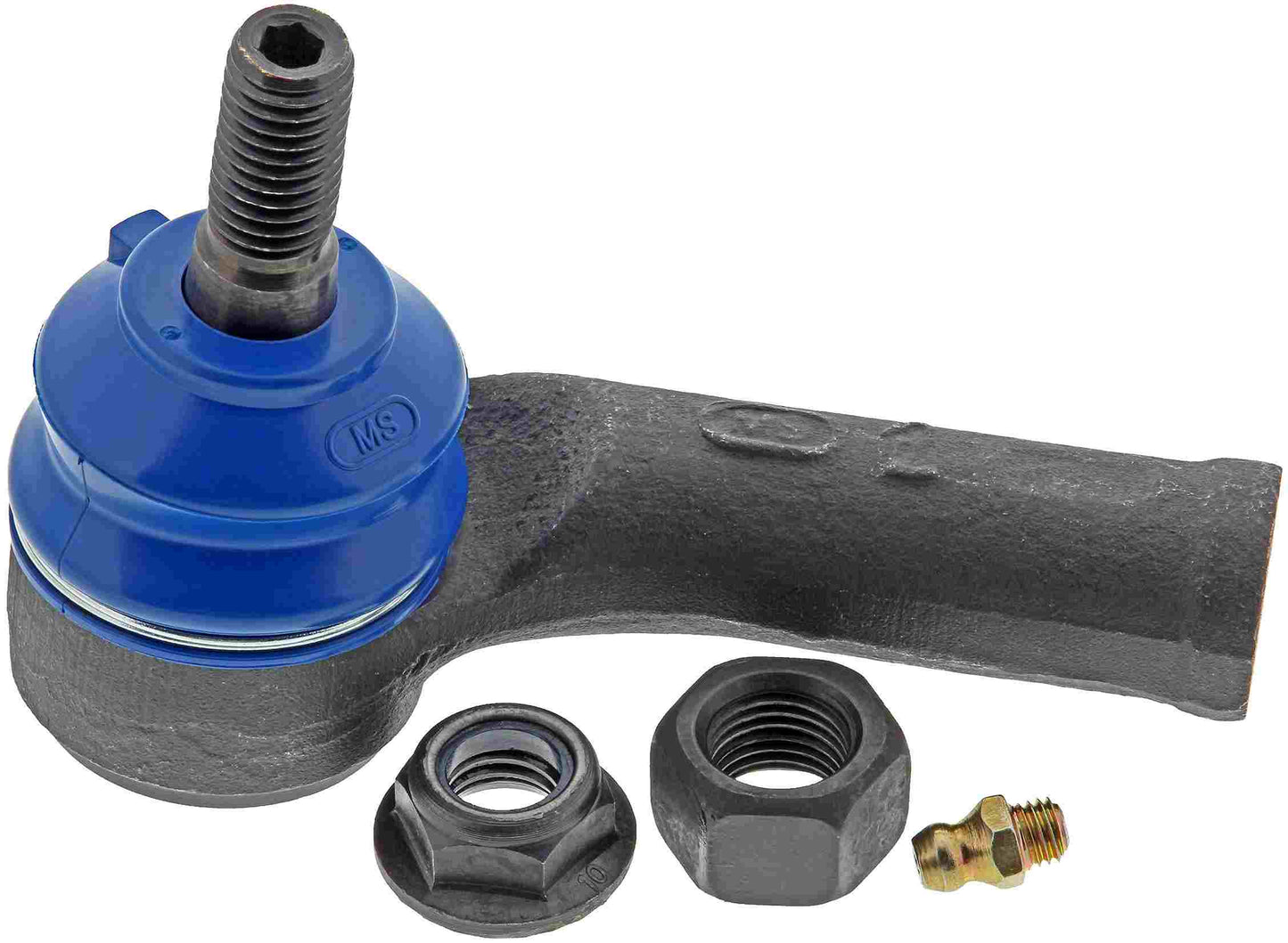 Front View of Front Left Steering Tie Rod End MEVOTECH MS40623