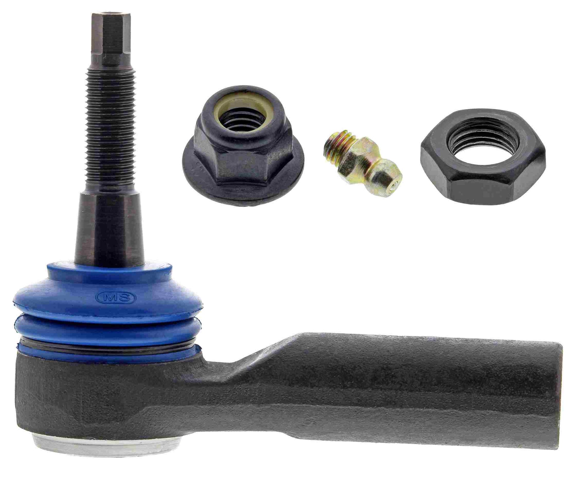 Front View of Front Steering Tie Rod End MEVOTECH MS40627