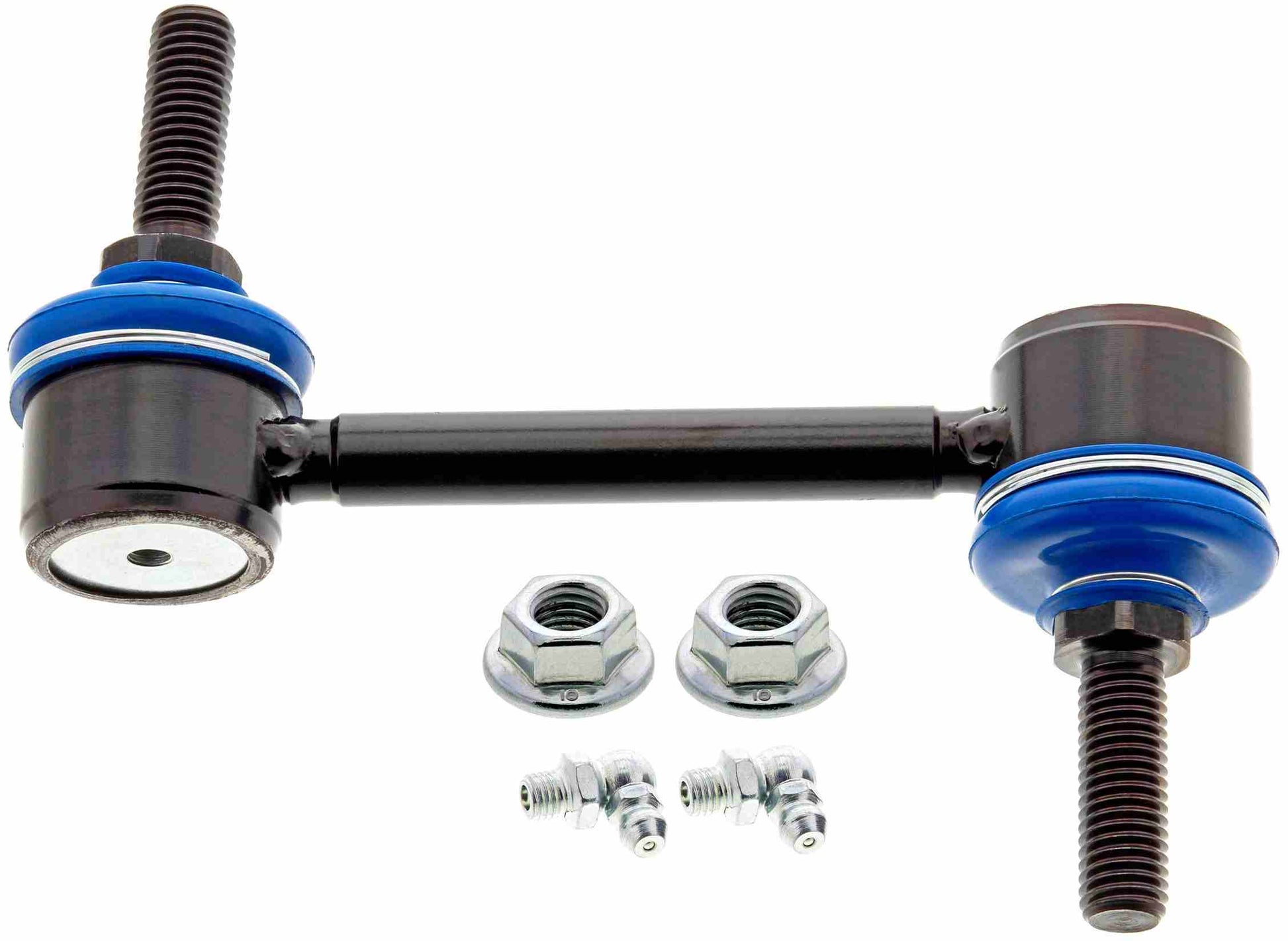 Front View of Rear Suspension Stabilizer Bar Link Kit MEVOTECH MS50877