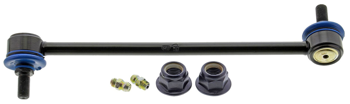 Front View of Front Right Suspension Stabilizer Bar Link Kit MEVOTECH MS50881