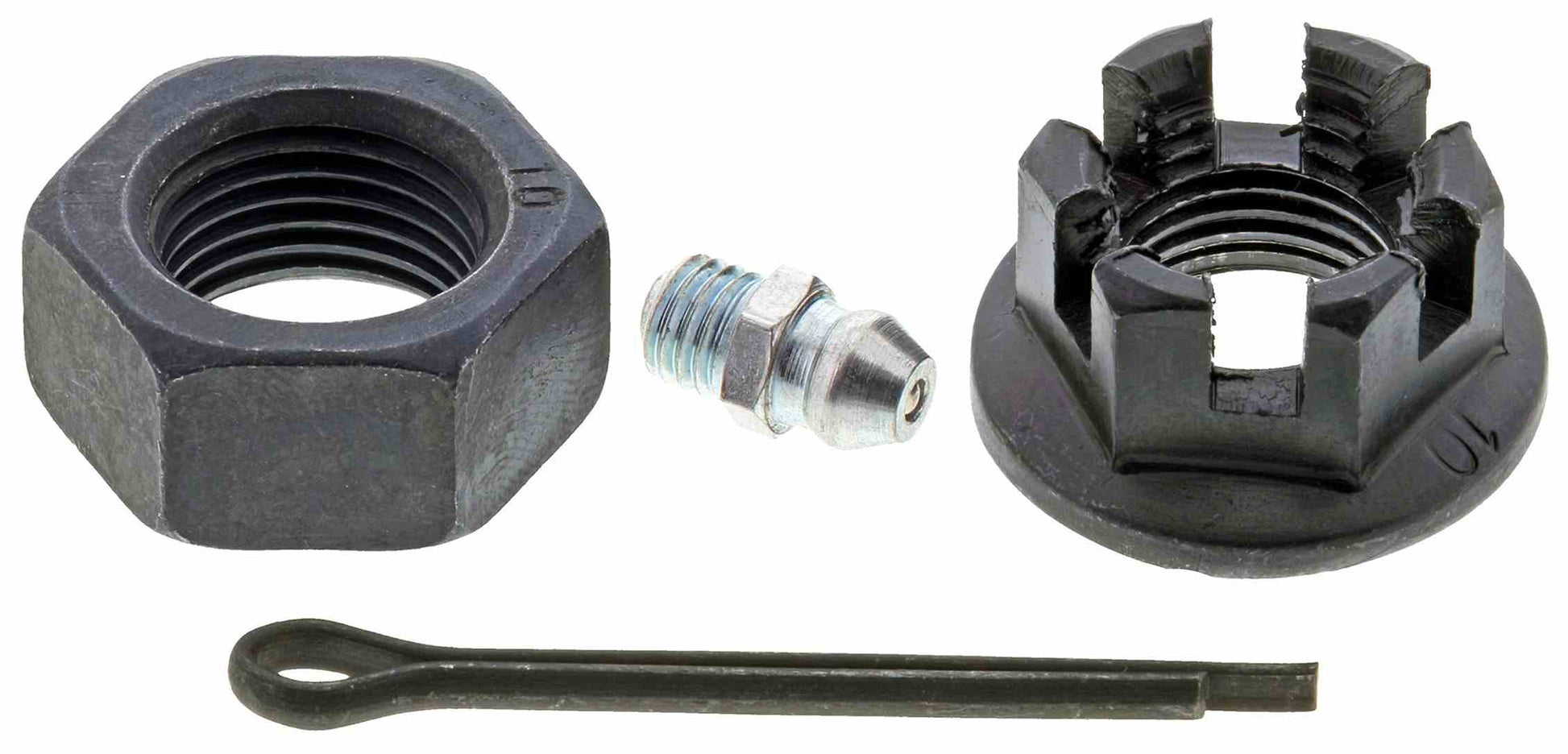 Hardware View of Front Right Steering Tie Rod End MEVOTECH MS60666