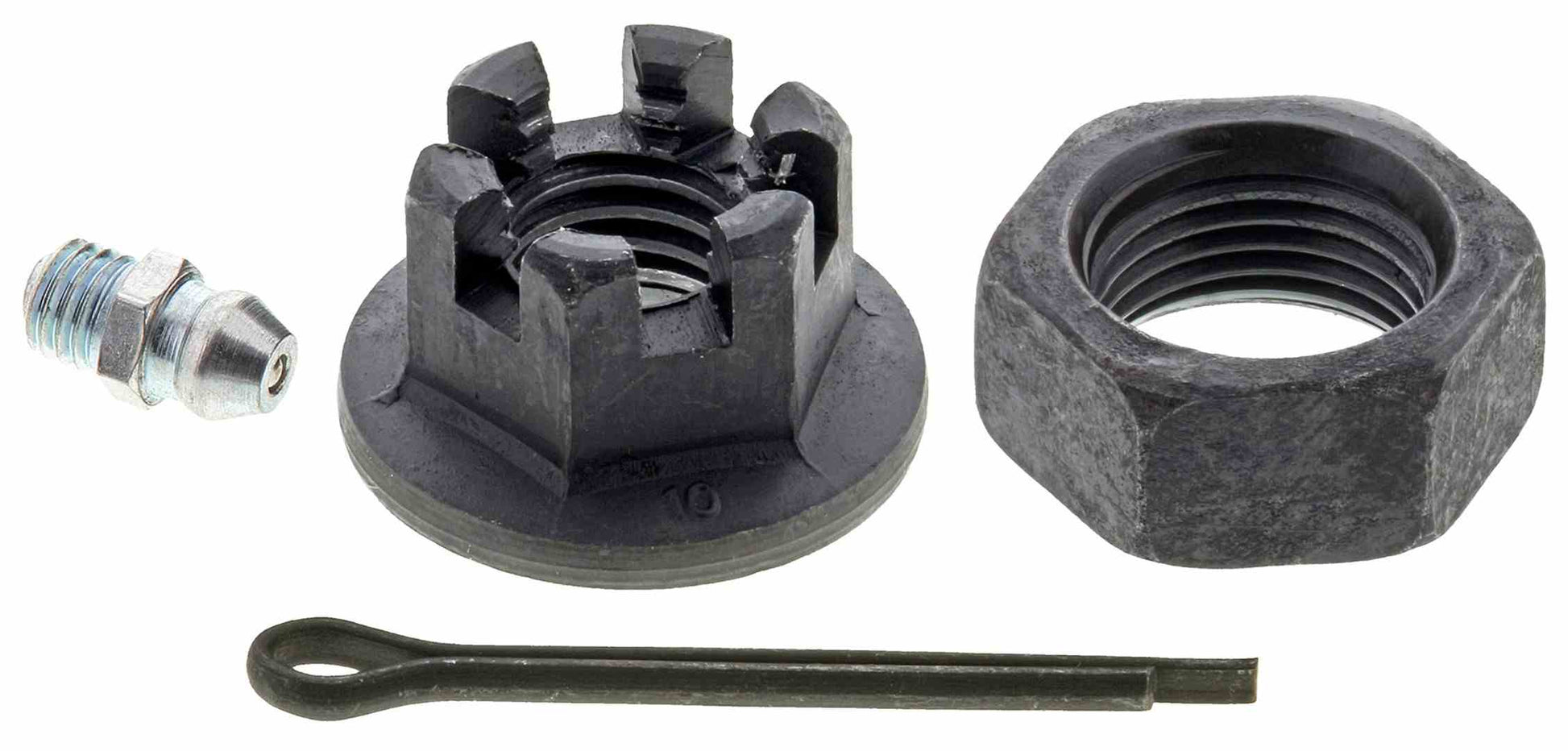 Hardware View of Front Left Steering Tie Rod End MEVOTECH MS60667