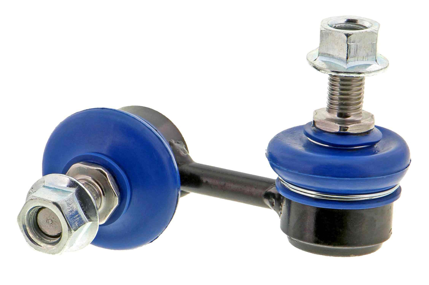 Front View of Front Left Suspension Stabilizer Bar Link Kit MEVOTECH MS80821