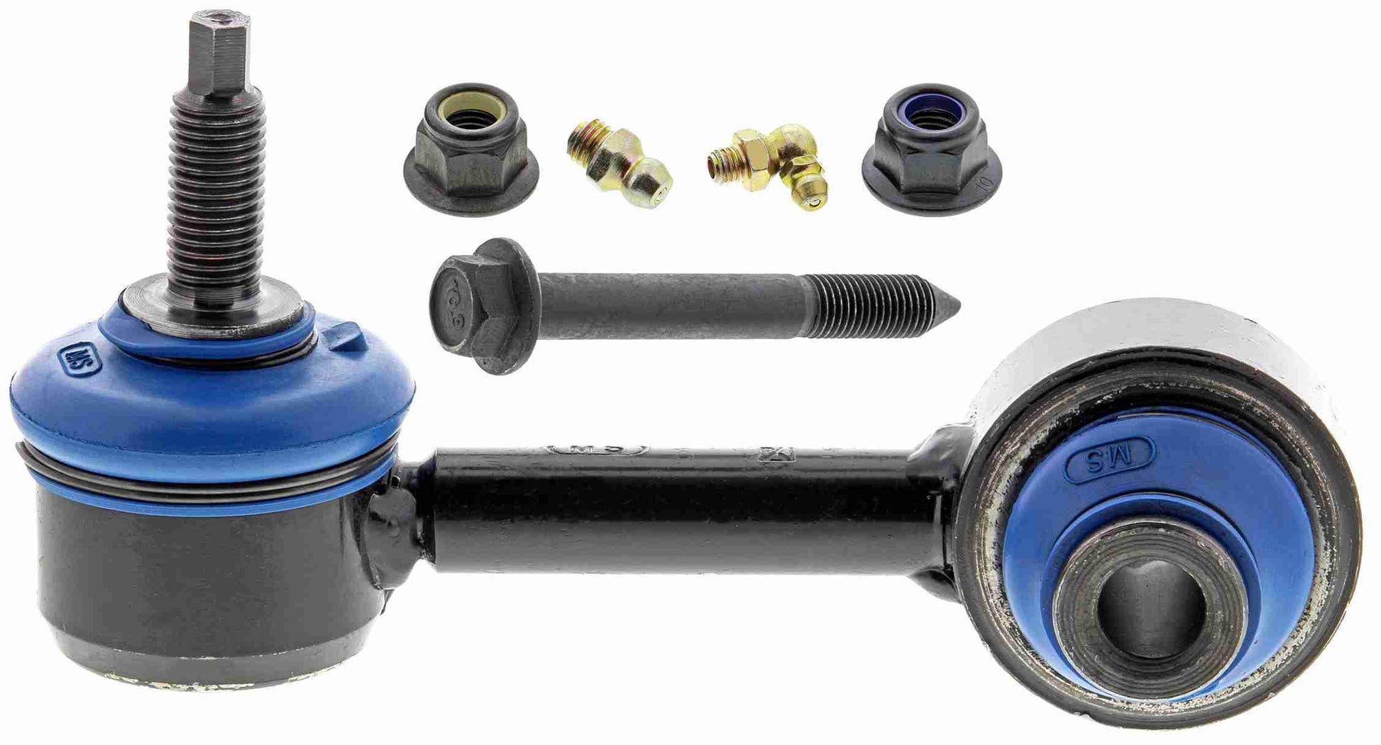 Front View of Rear Suspension Stabilizer Bar Link Kit MEVOTECH MS80862