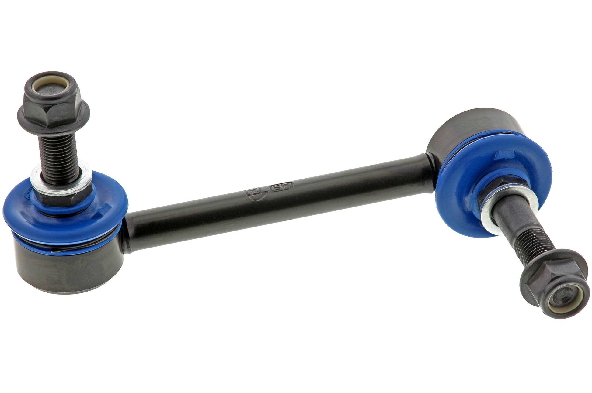 Front View of Front Right Suspension Stabilizer Bar Link Kit MEVOTECH MS86850