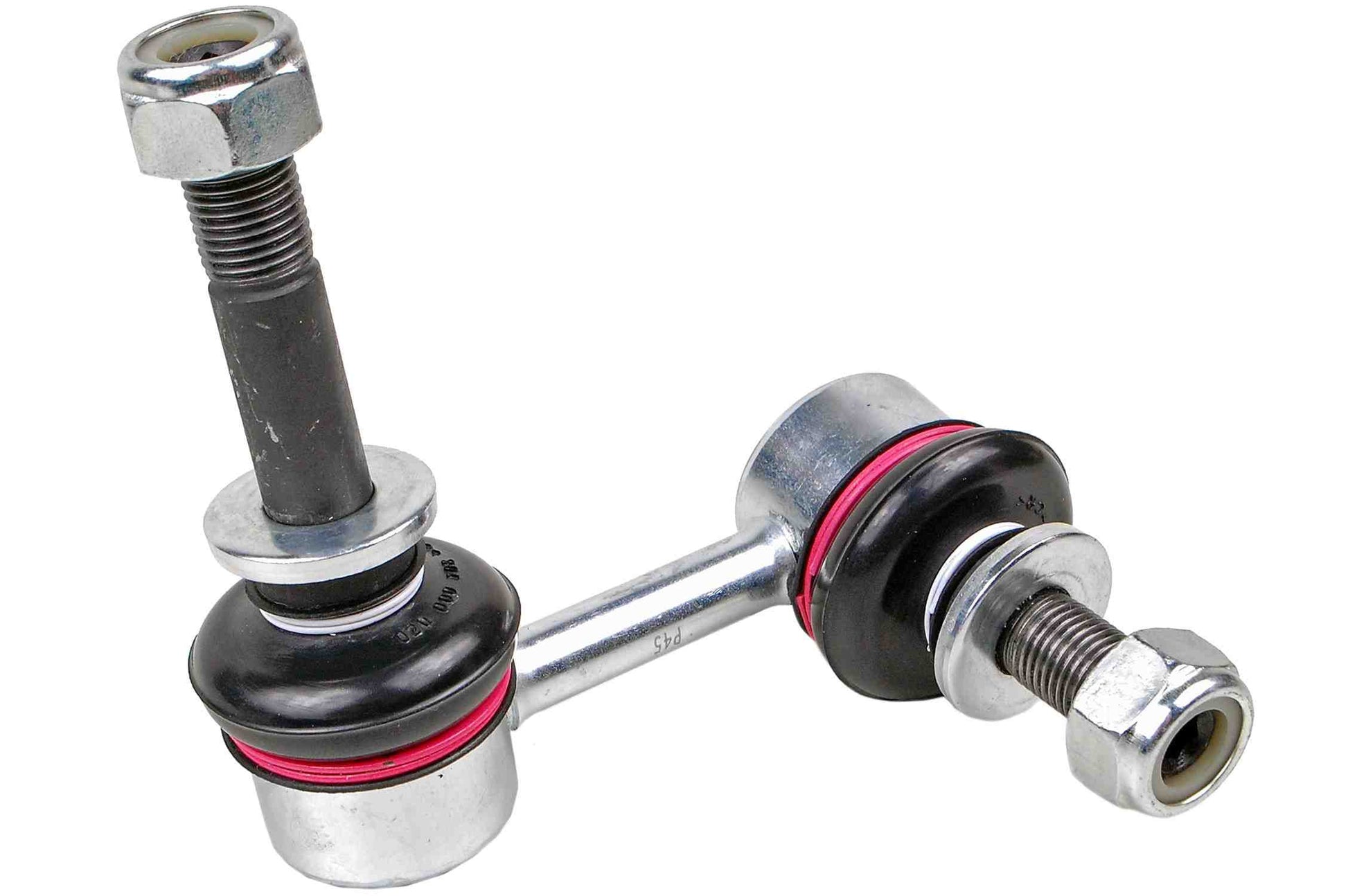 Front View of Front Left Suspension Stabilizer Bar Link Kit MEVOTECH MS86856