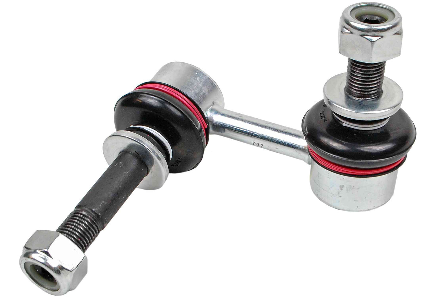 Front View of Front Right Suspension Stabilizer Bar Link Kit MEVOTECH MS86857