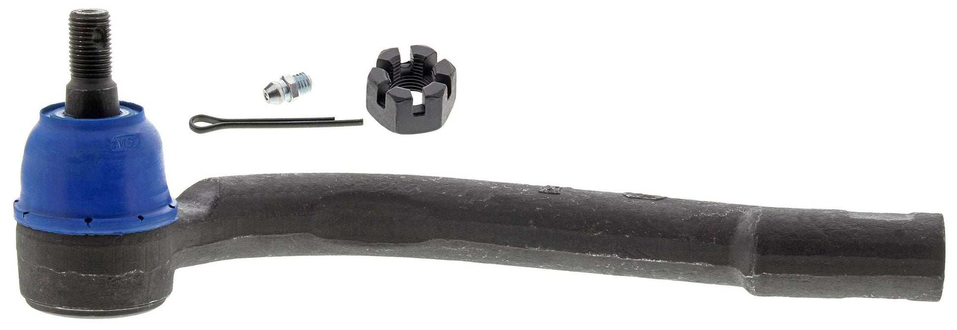 Front View of Front Left Steering Tie Rod End MEVOTECH MS90604