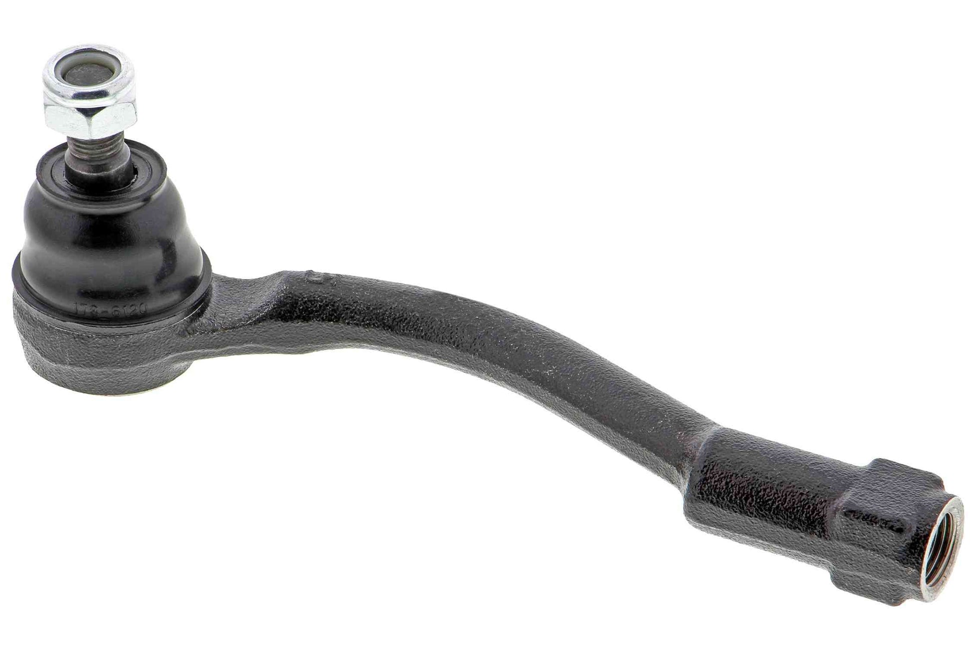 Front View of Front Left Steering Tie Rod End MEVOTECH MS90630